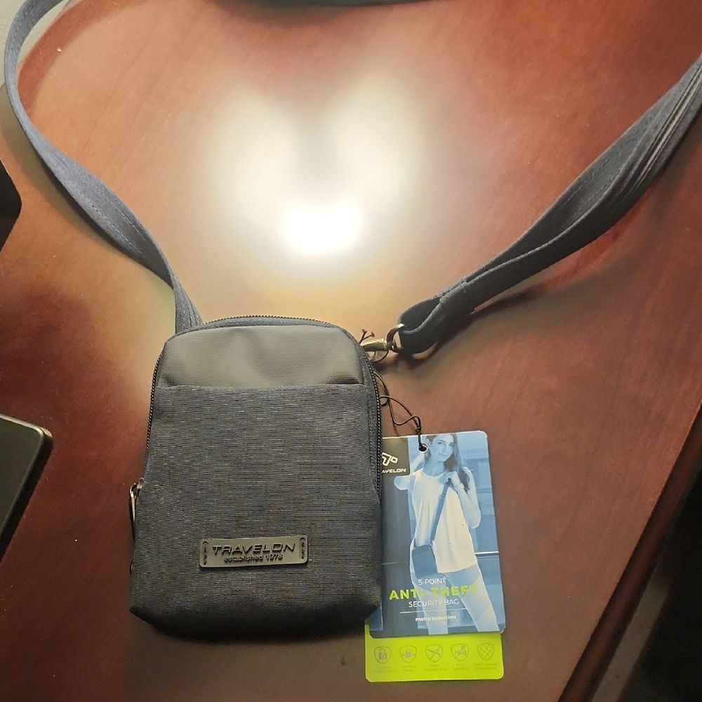 NWT Travelon Navy Blue Metro Travel Bag
